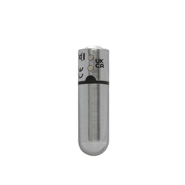 Віброкуля PowerBullet First-Class Bullet 2.5&Prime; with Key Chain Pouch, Silver, 9 режимів вібрації SO6848 фото