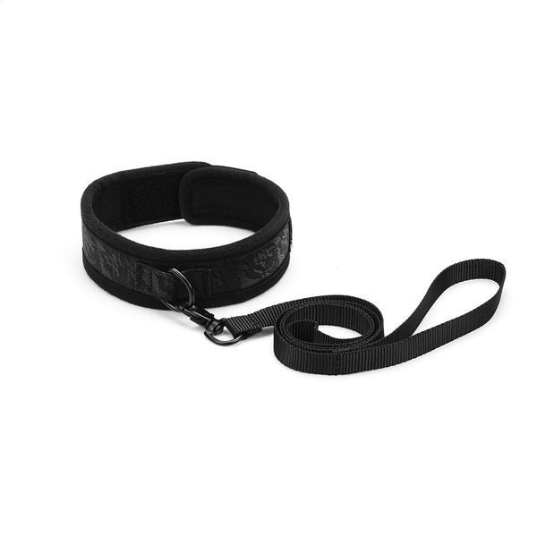 Набір Liebe Seele Black Lace and Neoprene 11pcs Bondage Kit, анальна пробка з кристалом, віброкуля SO9509 фото