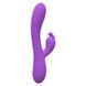 Вібратор-кролик Wooomy Gili-Gili Vibrator with Heat Purple, відросток з вушками, підігрів до 40&deg;С SO7412 фото 1