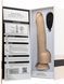 Фалоімітатор з пульсацією Naked ADDICTION Dominic 9&Prime; Vanilla + пульт дистанційного керування, діаметр 4,2 см SO5588 фото 5