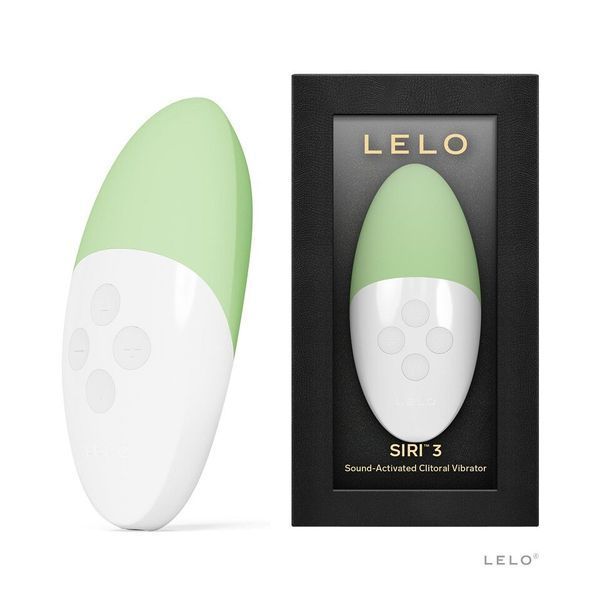 Музичний вібратор для клітора LELO SIRI 3 Green, вібрації в ритмі звуків без смартфона SX0695 фото