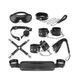 Набір Liebe Seele Temptation Bondage 8pcs Kit, фіксатори, нашийник з повідцем, кляп, флогер, маска SO9510 фото 1