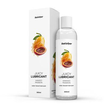 Лубрикант на водній основі Satisfyer Juicy Lubricant Mango & Passion water based 300 мл SX2726 фото