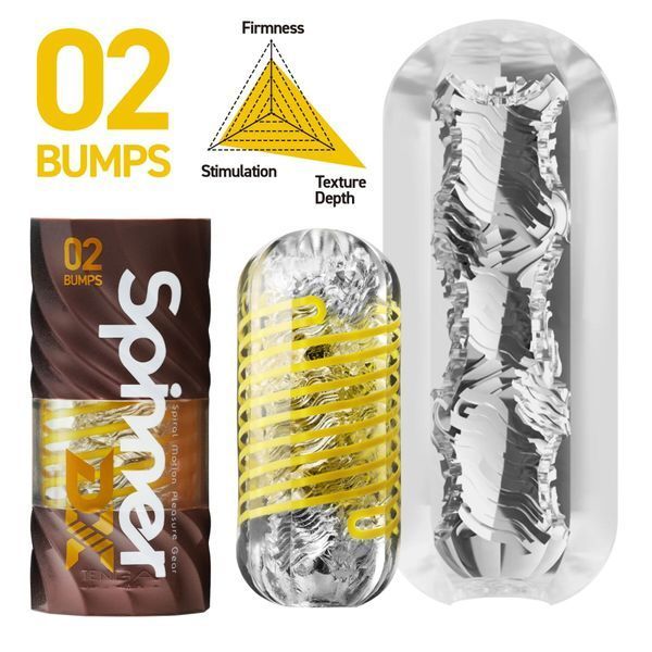 Мастурбатор Tenga Spinner DX 02 Bumps SX2734 фото