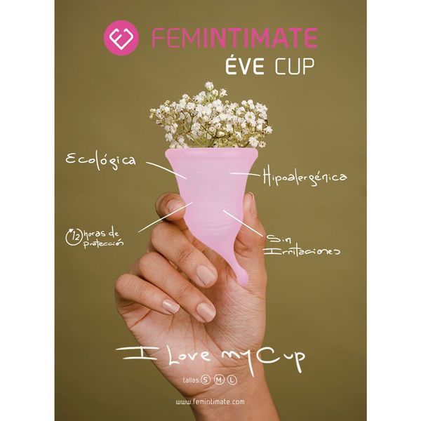 Менструальна чаша Femintimate Eve Cup New розмір S, об&rsquo;єм &mdash; 25 мл, ергономічний дизайн SO6305 фото