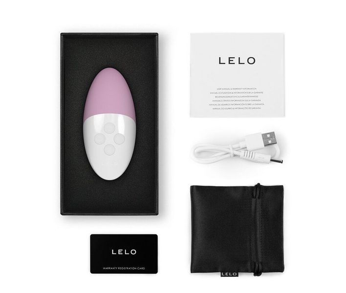 Музичний вібратор для клітора LELO SIRI 3 Soft Pink, вібрації в ритмі звуків без смартфона SX0696 фото