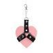 Брелок на карабіні для ключів Art of Sex Chained Heart, Рожевий SX2244 фото 1