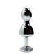 Металева анальна пробка Wooomy Lollypop Double Ball Metal Plug M, діаметр 3,1 см, довжина 9,4 см SO7414 фото 2