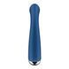 Вібратор з ротацією Satisfyer Spinning G-Spot 1 Blue, плоский майданчик для стимуляції точки G SX0556 фото 4