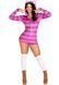 Комбінезон-костюм кішечки Leg Avenue Comfy Cheshire XS, з капюшоном SO9224 фото 3