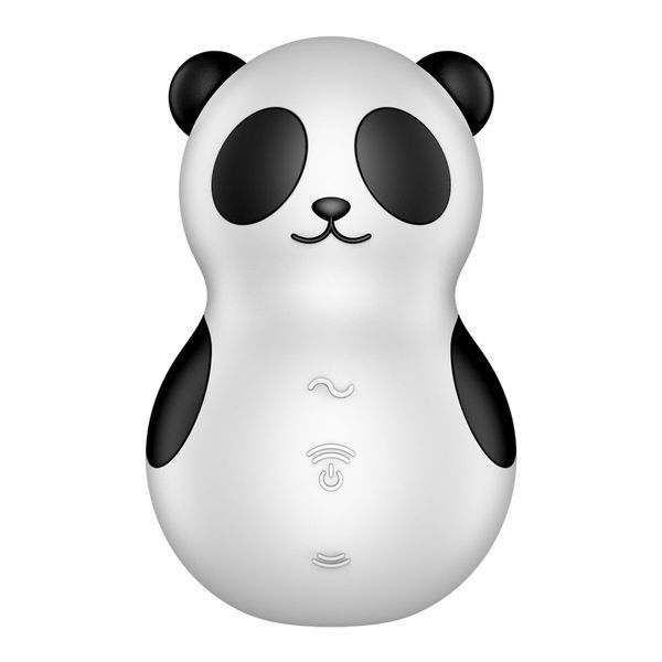Вакуумний стимулятор з вібрацією Satisfyer Pocket Panda, 12 режимів вібрації, 11 рівнів вакууму SX2176 фото