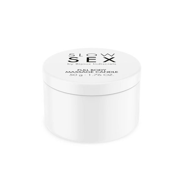 Масажна свічка Bijoux Indiscrets SLOW SEX Massage Candle (50 г) SO9341 фото