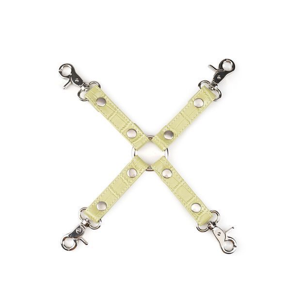 БДСМ-набір для початківців Liebe Seele Macaron 9pcs Bondage Kit-Melon, 9 предметів, мініванд SO9512 фото