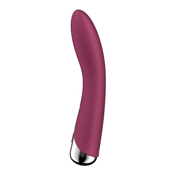 Вібратор точки G з обертанням Satisfyer Spinning Vibe 1 Red, 2 мотори SX0558 фото