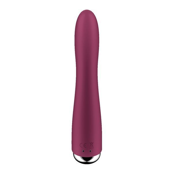 Вібратор точки G з обертанням Satisfyer Spinning Vibe 1 Red, 2 мотори SX0558 фото