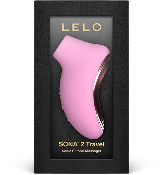 Звуковий стимулятор клітора LELO SONA 2 Travel Pink, тревел-версія, 12 режимів SX0699 фото