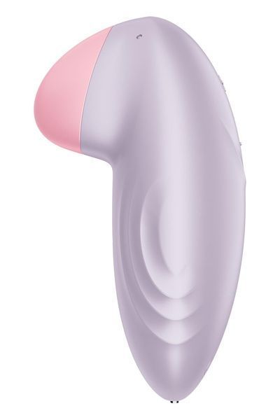 Смарт-вібратор для клітора Satisfyer Tropical Tip Light Lilac SO7141 фото