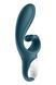Смарт вібратор-кролик Satisfyer Hug Me Bluegrey, 2 мотори, діаметр 4,2см, широка кліторальна частина SO6273 фото 3