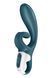 Смарт вібратор-кролик Satisfyer Hug Me Bluegrey, 2 мотори, діаметр 4,2см, широка кліторальна частина SO6273 фото 4
