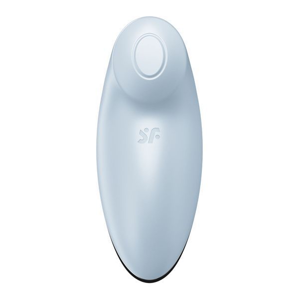 Вібростимулятор-пульсатор Satisfyer Tap & Climax 2 Blue, ефект постукування пальцем SX2183 фото