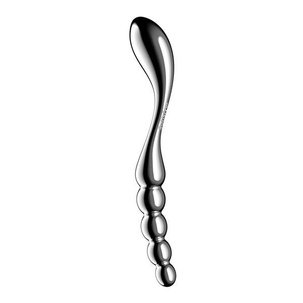 Металевий дилдо Satisfyer Star Force 1, двосторонній, можна нагрівати та охолоджувати SX3256 фото