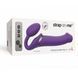 Безремінний страпон з вібрацією Strap-On-Me Vibrating Violet L, діам. 4,2 см, пульт ДК, регульований SO3826 фото 5