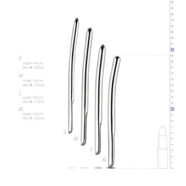Набір уретральних стимуляторів Sinner Gear Unbendable &ndash; Single Ended 4 шт, діаметри 9,10,11,12мм SO4585 фото