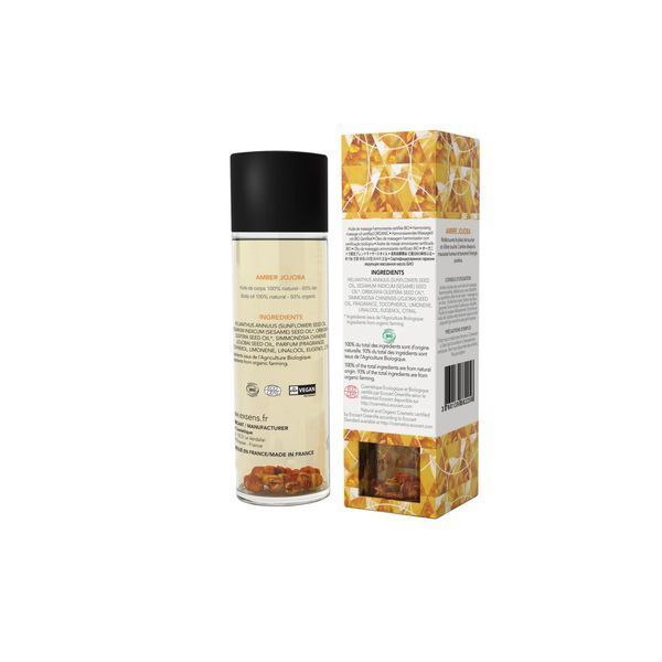 Масажна олія EXSENS Amber Jojoba (гармонізує, з бурштином) 100мл, натуральна SO2369 фото
