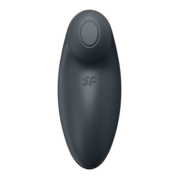 Вібростимулятор-пульсатор Satisfyer Tap & Climax 2 Grey, ефект постукування пальцем SX2184 фото