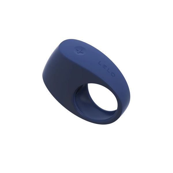 Ерекційне кільце з вібрацією LELO Tor 3 Base Blue, керування зі смартфона SX0701 фото