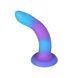 Фалоімітатор, що світиться в темряві, ADDICTION Rave 8&Prime; Glow in the Dark Dildo Blue Purple, 20,3 см SO6851 фото 2