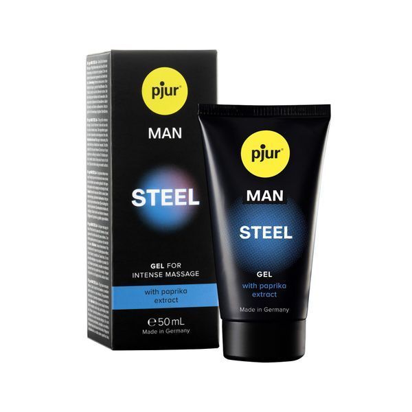 Гель-стимулятор для пеніса pjur MAN Steel Gel 50 мл, з екстрактом паприки та ментолом PJ12910 фото