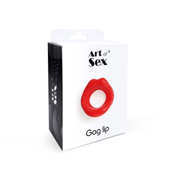 Кляп-розширювач у формі губ Art of Sex &ndash; Gag lip, рожевий SO6702 фото