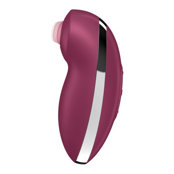Вібростимулятор-пульсатор Satisfyer Tap & Climax 2 Red, ефект постукування пальцем SX2185 фото