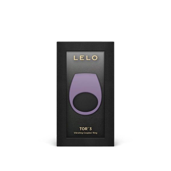 Ерекційне кільце з вібрацією LELO Tor 3 Violet Dusk, керування зі смартфона SX0702 фото
