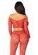 Комплект Leg Avenue Off The Shoulder Top and Footless Tights One Size, Red SX1749 фото 3