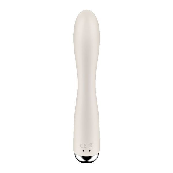 Вібратор-кролик з ротацією Satisfyer Spinning Rabbit 1 Beige, 3 мотори SX0563 фото
