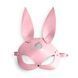 Шкіряна маска Зайчика Art of Sex - Bunny mask, колір Рожевий SO9647 фото 3