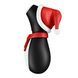 Вакуумний кліторальний стимулятор Satisfyer Penguin Holiday Edition, у шапочці та шарфі SO8777 фото 3