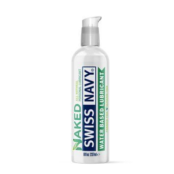 Лубрикант на водній основі Swiss Navy NAKED All Natural 237 мл, для чутливої ​​шкіри SX0585 фото