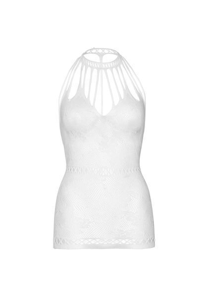 Ажурна сукня-сітка Leg Avenue Lace mini dress with cut-outs White, one size SO7961 фото