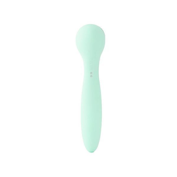 Вакуумний стимулятор з вібратором KISSTOY Polly Max Cyan SO9559 фото