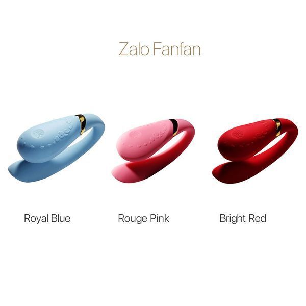 Смартвібратор для пар Zalo &mdash; Fanfan Rouge Pink SO6669 фото