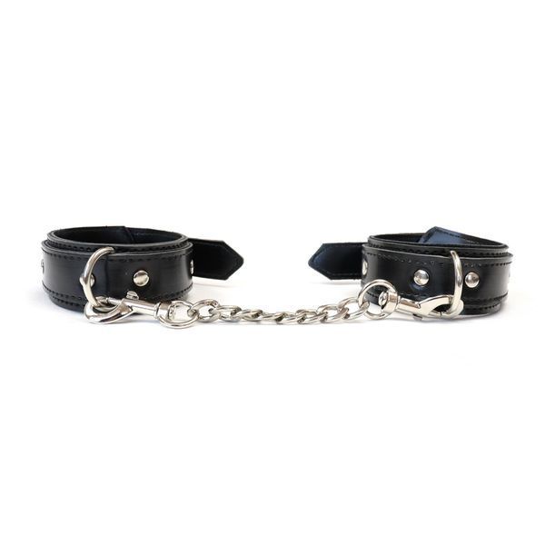 Наручники із екошкіри Art of Sex - Handcuffs Emoji, колір чорний SO9976 фото