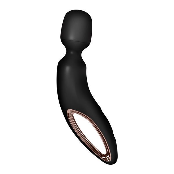 Вібромасажер Satisfyer Wand-erland (Black/Rosegold) SX2698 фото
