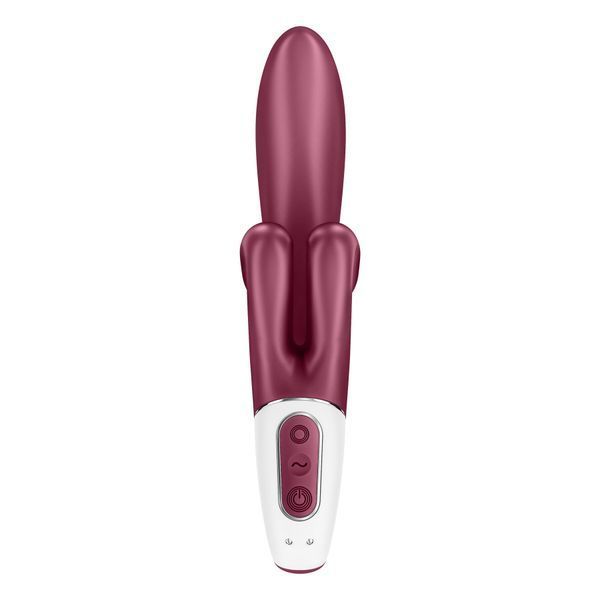 Вібратор-кролик Satisfyer Touch Me Red, подвійний відросток, 3 потужні мотори SO7776 фото