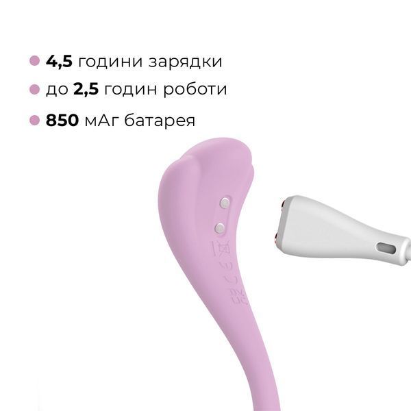 Інтерактивне віброяйце Svakom Phoenix Neo 2 Pastel Lilac, оновлена модель SX0728 фото
