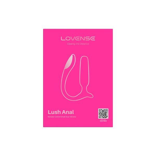 Анальна смарт-вібропробка Lovense Lush Anal, дуже потужна, LED-підсвічування SX3317 фото