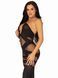 Бодістокінг Leg Avenue Illusion halter bodystocking One size Black, доступ SO8619 фото 3
