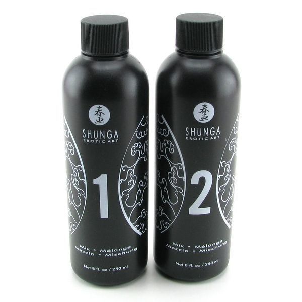 Гель для NURU-масажу Shunga Oriental Body-to-Body &ndash; Exotic Fruits (2 x 225 мл) плюс простирадло SO2552 фото